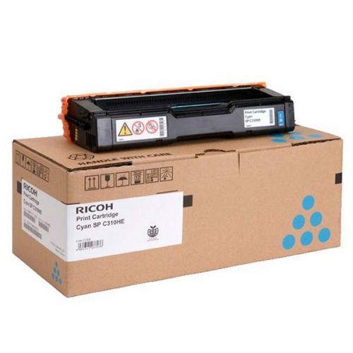 Ricoh originál toner 406349, 407641, cyan, 2500str., low capacity, Ricoh SP C310, C311, C312, SP C231, C232