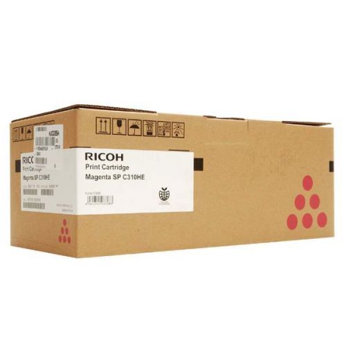 Ricoh originál toner 406481, 407636, magenta, 6000str., Ricoh SP C310, C311, C312, SP C231, C232