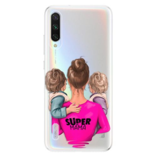 Odolné silikónové puzdro iSaprio - Super Mama - Two Boys - Xiaomi Mi A3