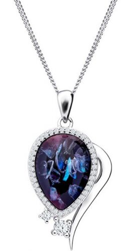 Preciosa Elegantný náhrdelník Ines Matrix 6110 26 (retiazka, prívesok)