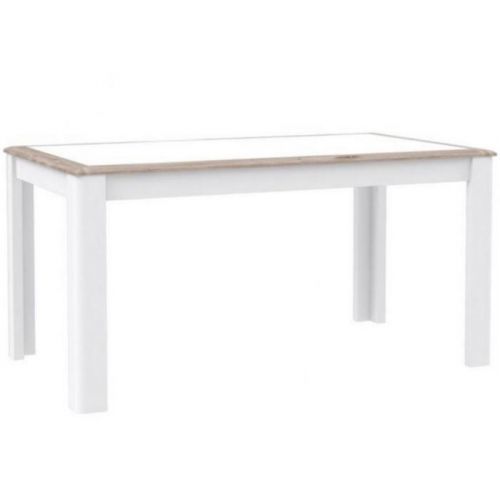 Jedálenský stôl Tuluza PRTT402 biela/artisan