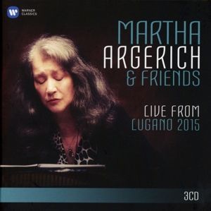 CD ARGERICH, MARTHA - LIVE FROM LUGANO FESTIVAL 2015