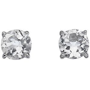 Hot Diamonds Strieborné náušnice Hot Diamonds Anais biely Topaz AE004