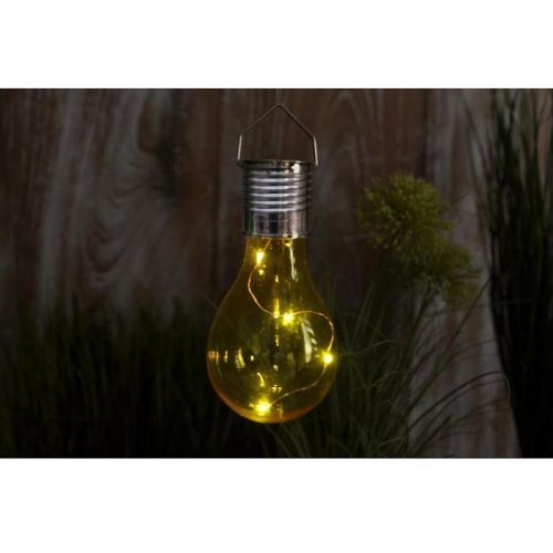 Solárna lampa GLE90899 LED – METAL, D:  8cm, H: 15cm