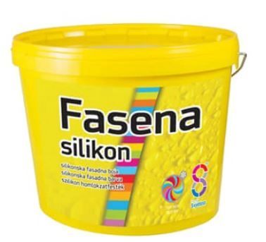 Chromos-Svjetlost Fasena Silikon - silikónová fasádna farba - biela - 15 L