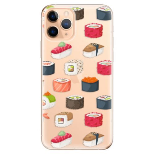 Odolné silikónové puzdro iSaprio - Sushi Pattern - iPhone 11 Pro