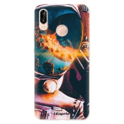 Odolné silikónové puzdro iSaprio - Astronaut 01 - Huawei P20 Lite