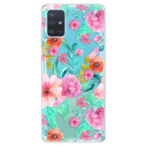 Odolné silikónové puzdro iSaprio - Flower Pattern 01 - Samsung Galaxy A51