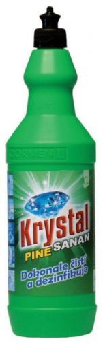 Cleamen KRYSTAL Pine Sanan – čistiaci a dezinfekčný gel na  WC, umývadlá - 5 L
