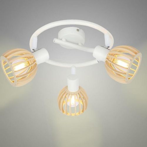 Luster Atarri 98-68125 biela/drevo SP3