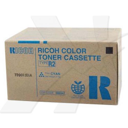 Ricoh originál toner 888347, cyan, 10000str., Typ R2, kompatibil. s NRG DT445 typ Ricoh Aficio 3228C, 3235C, 3245C