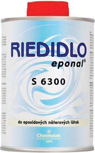 Chemolak Riedidlo S 6300 - do epoxidových náterových hmôt - 0,8 L