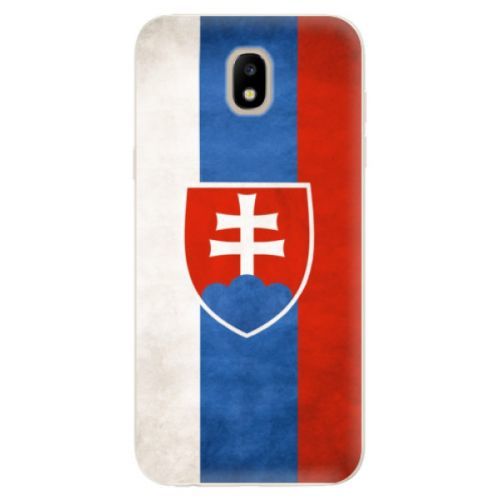 Odolné silikónové puzdro iSaprio - Slovakia Flag - Samsung Galaxy J5 2017