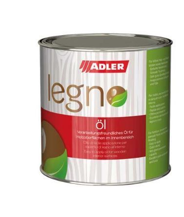 ADLER Adler Legno-Öl - rýchloschnúci olej na drevené obklady, podlahy aj detské hračky v interiéri - Farblos - bezfarebný Legno Ol - 750 ml