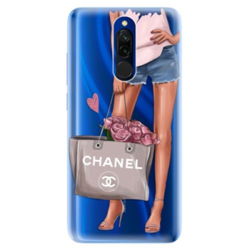 Odolné silikónové puzdro iSaprio - Fashion Bag - Xiaomi Redmi 8