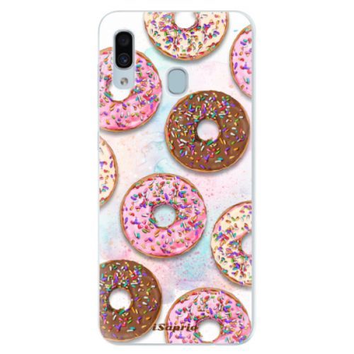 Silikónové puzdro iSaprio - Donuts 11 - Samsung Galaxy A30