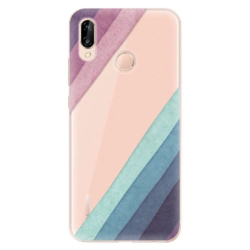 Odolné silikónové puzdro iSaprio - Glitter Stripes 01 - Huawei P20 Lite