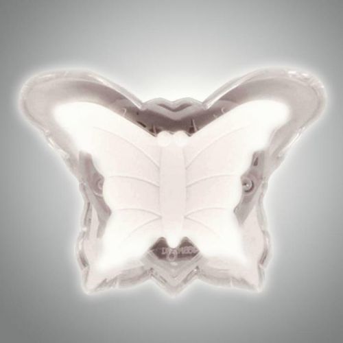 Nočné osvetlenie Motýľ HL994L 0,4W biele