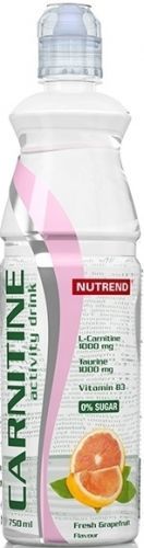 NUTREND CARNITIN DRINK bez kofeínu 750ml, fresh grep