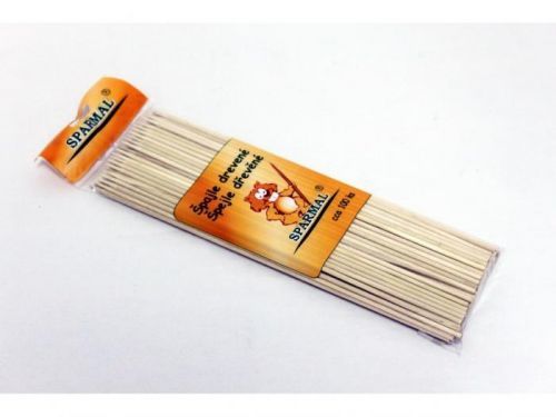 Špajle drevenné 25cm/100ks