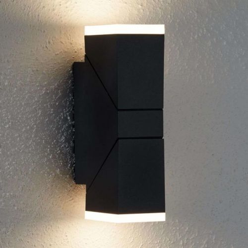 Vonkajšie nástenné LED svietidlo Sally 2-pl