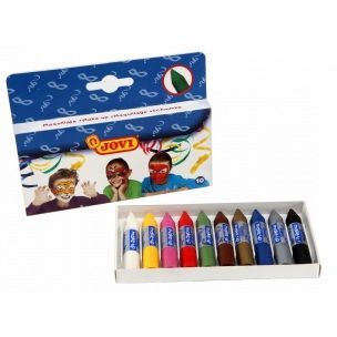 JOVI Farby na tvár v tyčinke - bal. 10ks x 5,6g - 56 g