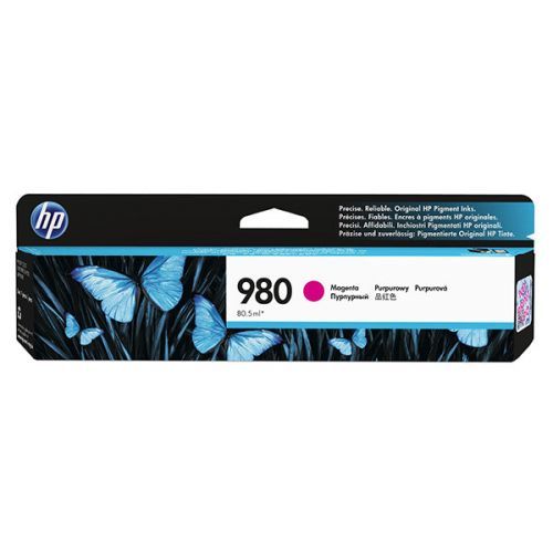 HP originál ink D8J08A, HP 980, magenta, HP HP OfficeJet Enterprise X585, X555