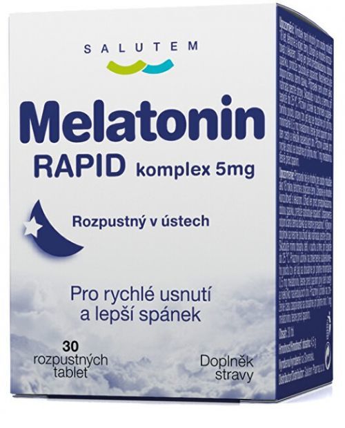 SALUTEM Pharma Melatonín Rapid komplex 5 mg 30 tabliet