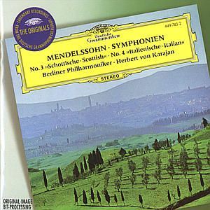 CD KARAJAN/BPH - SYMFONIE 3,4/HEBRIDY OP.26