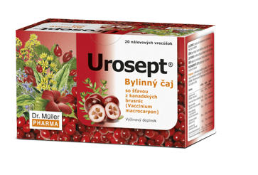Dr. Müller UROSEPT bylinný čaj 20x1,5 g