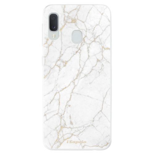 Odolné silikónové puzdro iSaprio - GoldMarble 13 - Samsung Galaxy A20e