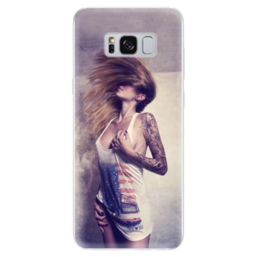 Odolné silikónové puzdro iSaprio - Girl 01 - Samsung Galaxy S8