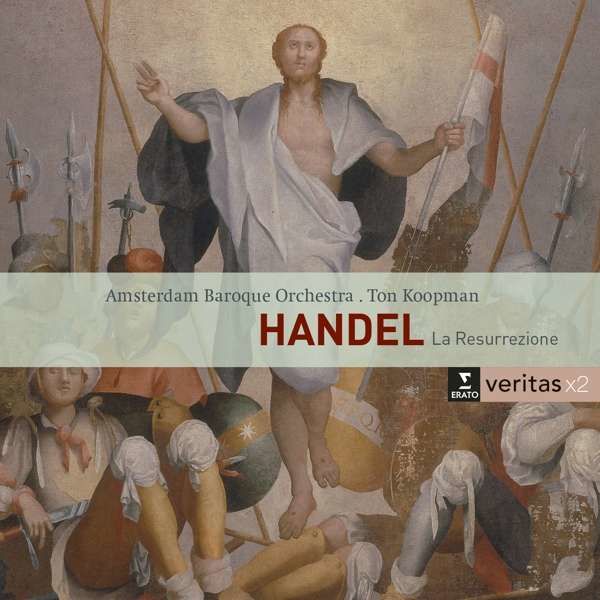 CD KOOPMAN, TON/AMSTERDAM BAROQUE ORCHESTRA - SCHLICK/ARGENTA/LAURENS/DE MEY/MERTENS - HANDEL: LA RESURREZIONE