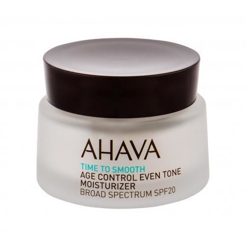 AHAVA Age Control Time To Smooth SPF20 50 ml denný pleťový krém na veľmi suchú pleť; na pigmentové škvrny; proti vráskam; na rozjasnenie pleti