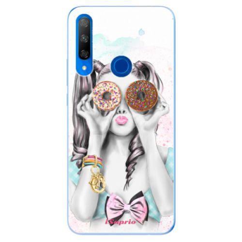 Odolné silikónové puzdro iSaprio - Donuts 10 - Huawei Honor 9X