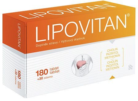 LIPOVITAN tbl 180+30 zdarma