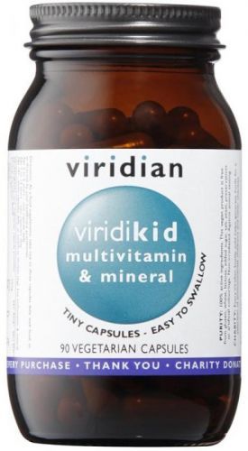 Viridian Viridikid Multivitamín 90 kapsúl
