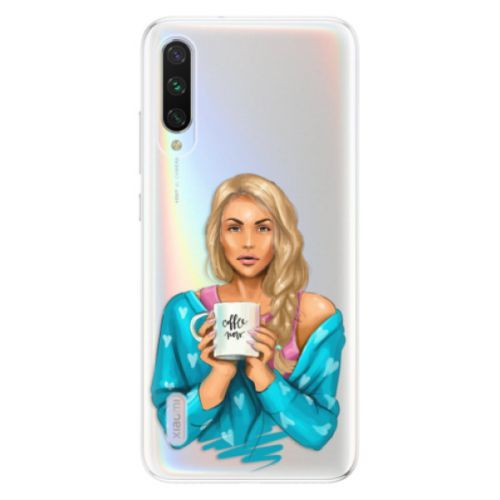 Odolné silikónové puzdro iSaprio - Coffe Now - Blond - Xiaomi Mi A3