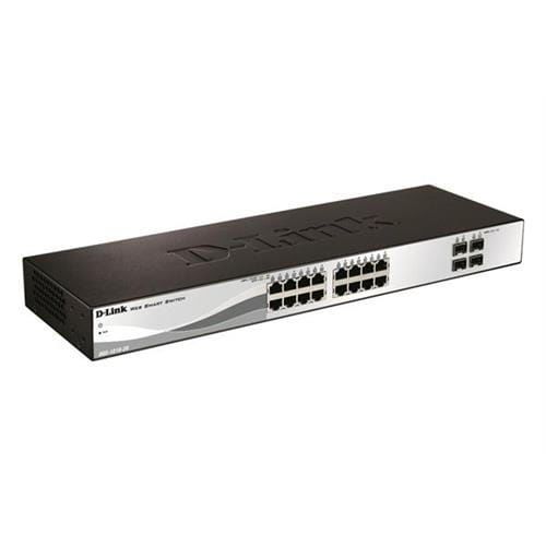 D-Link DGS-1210-20 16-port 1Gb Smart Switch, 4x SFP