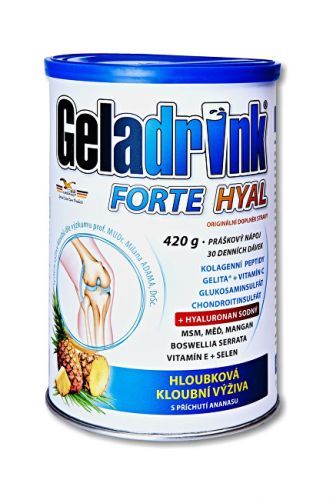 Orling Geladrink Forte HYAL 420 g příchuť ananas