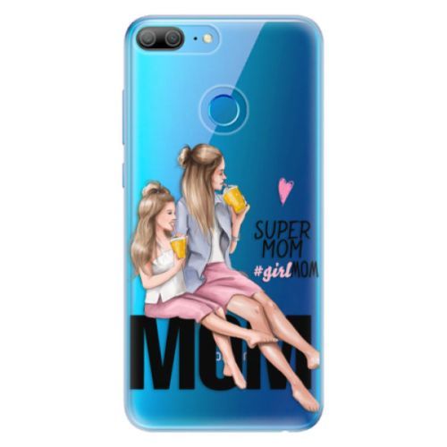 Odolné silikónové puzdro iSaprio - Milk Shake - Blond - Huawei Honor 9 Lite