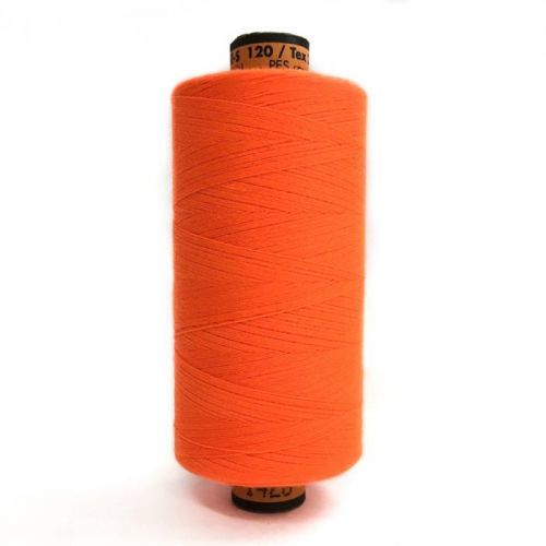 Polyesterová niť Amann Belfil-S 120 neon oranžová