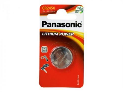 Batéria CR2450 PANASONIC lítiová 1BP