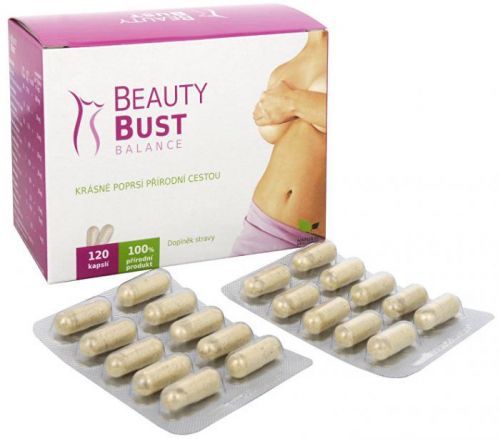 Natural Medicaments Beauty Bust Balance 120 kapslí