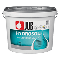 JUB HYDROSOL Polyurethane 2K - vodoodpudivý dvojkomponentný náter - bezfarebný - 2,25 kg