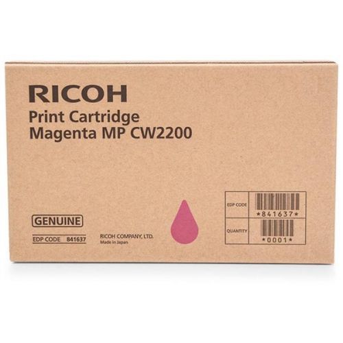 Ricoh originál ink 841637, magenta, Ricoh MPC W2200S, MP CW2201