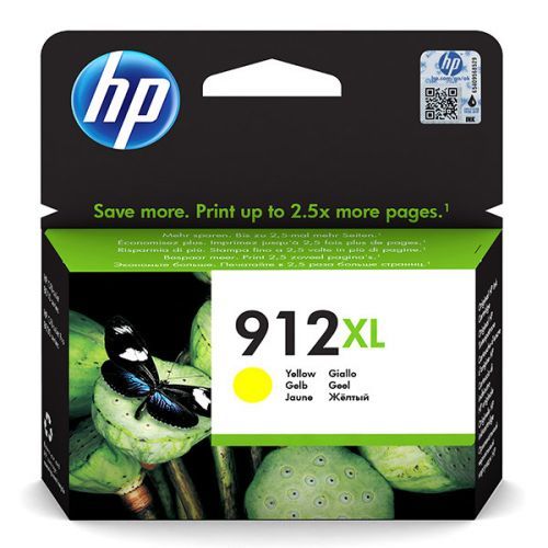 HP originál ink 3YL83AE#301, HP 912XL, yellow, blister, 825str., high capacity, HP Officejet 8012, 8013, 8014, 8015 Officejet Pro