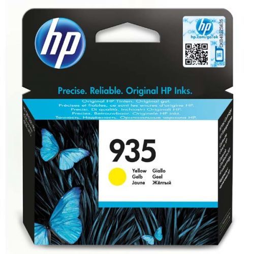 HP originál ink C2P22AE, HP 935, yellow, 400str., HP Officejet 6812,6815,Officejet Pro 6230,6830,6835