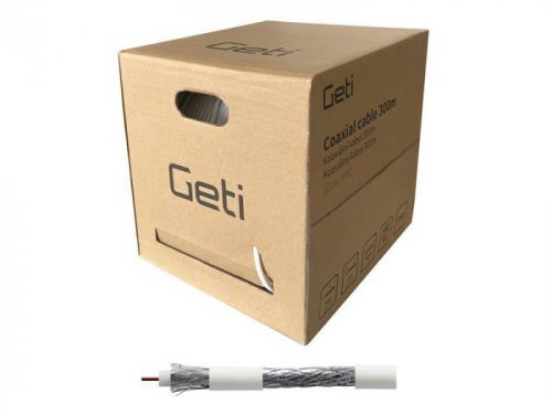 Koaxiálny kábel Geti 107AL PVC (300m)