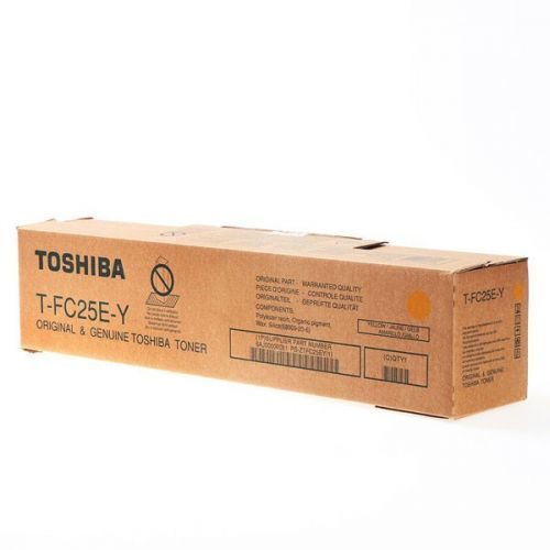 Toshiba originál toner TFC25EY, yellow, 26800str., 6AJ00000081, Toshiba e-Studio 2040c, 2540c, 3040c, 3540c, 4540c